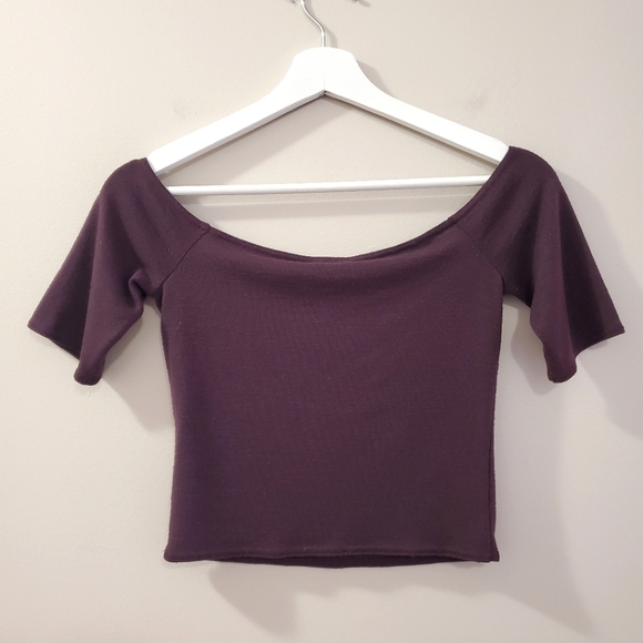 Wilfred Free - Off Shoulder Crop Top - Size S - Picture 3 of 6